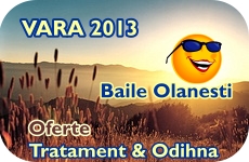 Oferte ieftine tratament pensionari salariati elevi BAILE OLANESTI
